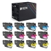 TCTK Ink Cartridges LC426C LC426M LC426Y 12-pack CMY (4 of each) compatible with Brother MFC-J 4335 DW, for MFC-J 4340 DW, for MFC-J 4340 DWE Ecopro, for MFC-J 4535 DW, for MFC-J 4540