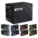 TCTK Druckerpatronen PGI-1100 PGI-1100 PGI-1100 PGI-1100 8er Set CMYK (je 2x) kompatibel mit Canon MAXIFY MB 2010 2020 2030 2040 2050 2060 2110 2120 2130 2140 2150 2160 2320 2330 2340 2350 2360 2390