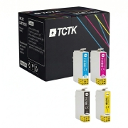 TCTK Tintenpatronen 891 892 E-0713 894 4er Set CMYK kompatibel mit Epson Office B40W BX300F BX300FW BX310FN Stylus SX610FW, ersetzt OEM 891 892 E-0713 894