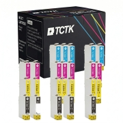 TCTK Tintenpatronen 891 892 E-0713 894 12er Set CMYK kompatibel mit Epson Office B40W BX300F BX300FW BX310FN Stylus SX100 SX200, ersetzt 891 892 E-0713 894