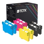 TCTK Ink Cartridges T1281 T1282 T1283 T1284 8-pack CMYK (2 of each) compatible with Epson Stylus Office BX 305 F FW, for Stylus Office BX 305 FW Plus, for Stylus S 22, replaces C13T12814012