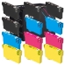 TCTK Druckerpatronen T1291 T1292 T1293 T1294 12er Set CMYK (je 3x) kompatibel mit Epson Stylus Office B 42 WD, für Stylus Office BX 305 F FW, für Stylus Office BX 305 FW Plus, ersetzt C13T12914010