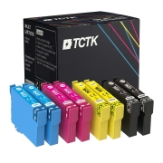 TCTK Druckerpatronen 16XL 16XL 16XL 16XL 8er Set CMYK (je 2x) kompatibel mit Epson WorkForce WF-2010 W, für WorkForce WF-2110 W, für WorkForce WF-2500, für WorkForce WF-2510 WF, ersetzt C13T16314012