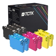 TCTK Ink Cartridges 18XL 12-Pack CMYK compatible with Epson Expression Home XP-100 XP-102 XP-200 XP-202 XP-205 XP-210 XP-212 XP-215 XP-225, replaces C13T18114012