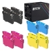TCTK Druckerpatronen 18XL 18XL 18XL 18XL 16er Set CMYK (je 4x) kompatibel mit Epson Expression Home XP-100 XP-102 XP-200 XP-202 XP-205 XP-210 XP-212 XP-215 XP-225 XP-30 XP-300, ersetzt C13T18114012