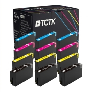 TCTK Druckerpatronen 35XL 35XL 35XL 35XL 12er Set CMYK (je 3x) kompatibel mit Epson WorkForce Pro WF-4720, für WorkForce Pro WF-4720 DWF, für WorkForce Pro WF-4725 DWF, ersetzt C13T35914010