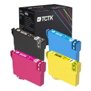 TCTK Druckerpatronen 502XL 502XL 502XL 502XL 4er Set CMYK kompatibel mit Epson Expression Home XP-5100 XP-5105 XP-5115 XP-5150 XP-5155, für WorkForce WF-2860 DWF, ersetzt C13T02W14010