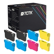 TCTK Druckerpatronen 603XL 603XL 603XL 603XL 8er Set CMYK (je 2x) kompatibel mit Epson Expression Home XP-2100 XP-2105 XP-2150 XP-2155 XP-3100 XP-3105 XP-3150 XP-3155 XP-4100, ersetzt C13T03A14010