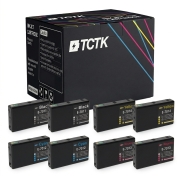 TCTK Druckerpatronen T7011 T7012 T7013 T7014 8er Set CMYK (je 2x) kompatibel mit Epson WorkForce Pro WP-4000 WP-4015DN WP-4095DN WP-4500 WP-4515DN WP-4525DNF WP-4595DNF, ersetzt C13T70114010