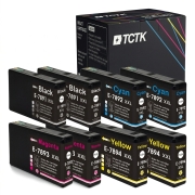 TCTK Ink Cartridges T7891XXL T7892XXL T7893XXL T7894XXL 8-pack CMYK (2 of each) compatible with Epson WorkForce Pro WF-5100, for WorkForce Pro WF-5110 DW, replaces C13T789140
