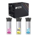 TCTK Ink Cartridges T9452 T9453 T9454 3-pack CMY compatible with Epson WorkForce Pro WF-C 5210 DW, for WorkForce Pro WF-C 5215 DW, for WorkForce Pro WF-C 5290 DW, replaces C13T945240