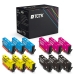 TCTK Druckerpatronen 912XL 912XL 912XL 912XL 12er Set CMYK (je 3x) kompatibel mit HP OfficeJet 8010, für OfficeJet Pro 8010 8012 8013 8014 8015 8017 8018 8020 8022 8023 8024 8025 8026, ersetzt 3YL84AE