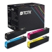 TCTK Ink Cartridges 913A 913A 913A 913A 4-pack CMYK compatible with HP PageWide 352 dw, for PageWide Managed P55250, for PageWide Managed P55250 dw, for PageWide Managed P57750, replaces L0R95AE