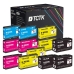 TCTK Druckerpatronen 932XL 933XL 933XL 933XL 12er Set CMYK (je 3x) kompatibel mit HP OfficeJet 6100 6600 6700, für OfficeJet 6700 Premium, für OfficeJet 7110, ersetzt CN053AE