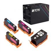 Ink Replaces HP 935XL (C2P25AE) TCTK Ink Cartridges 934XL 935XL 935XL 935XL 4-pack CMYK compatible with HP OfficeJet 6800 6812 6815 6820 6822 6825, for OfficeJet e-All-in-One Printer, for OfficeJet e-tout-en-un, replaces C2P23AE