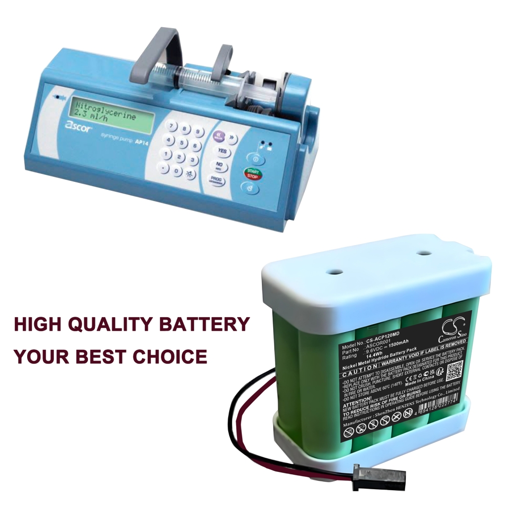 Medizinische Geräte Akkus Ascor CS-ACP120MD