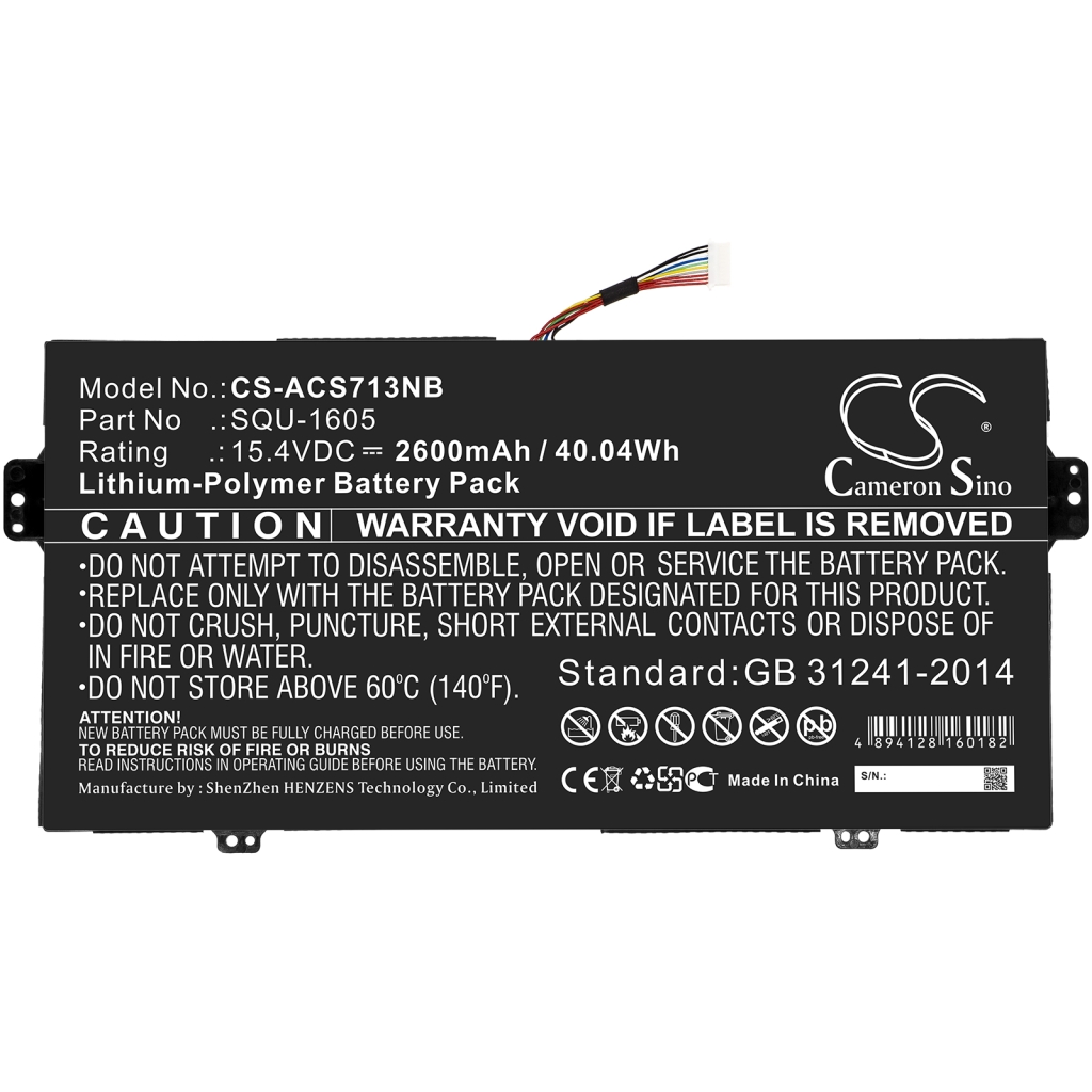 Notebook battery Acer Swift 7 SF713-51-M90J