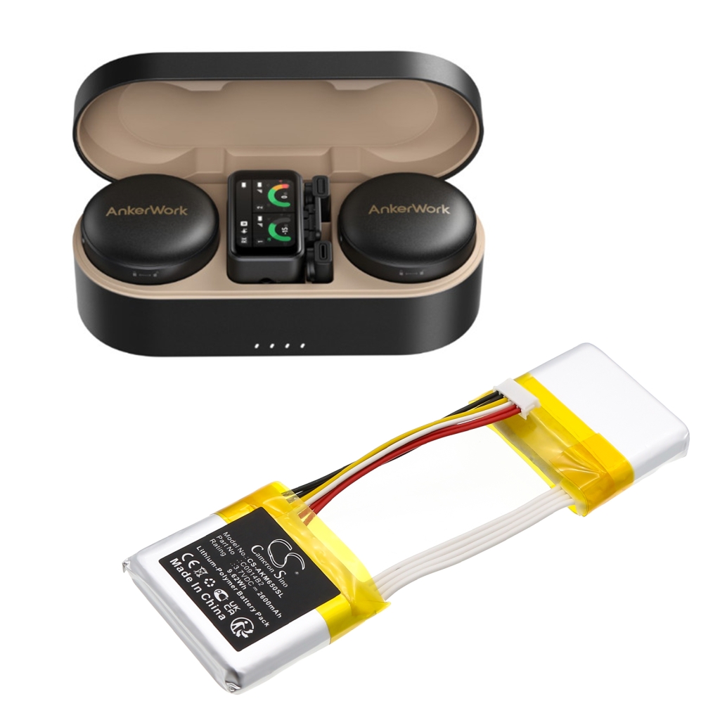 Audio device batteries Ankerwork CS-AKM650SL