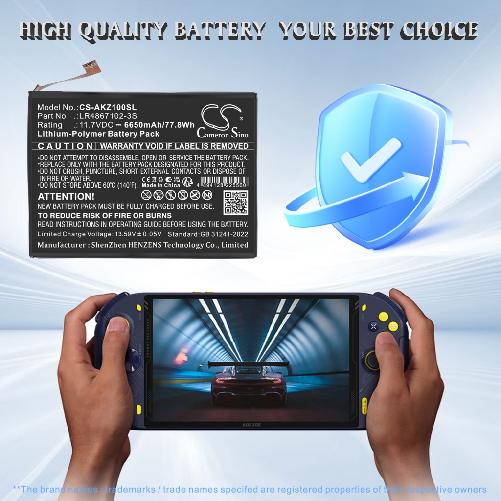 Akku kompatibel mit Spielkonsolen Akkus