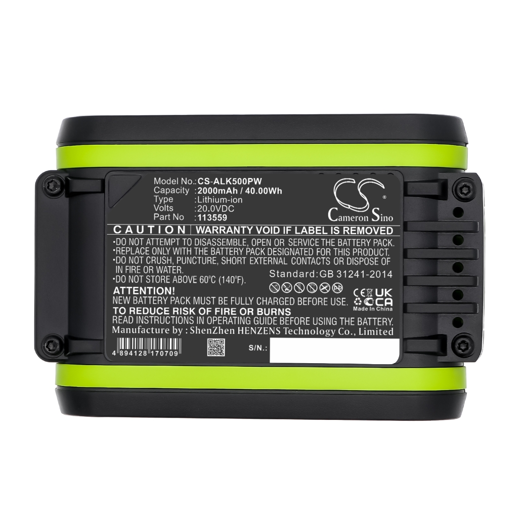 Battery compatible with Al-ko