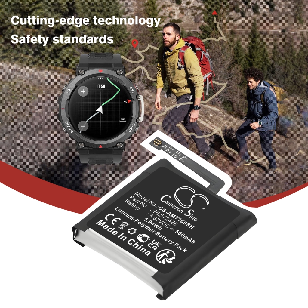 Smartwatch-Akku Amazfit CS-AMT169SH