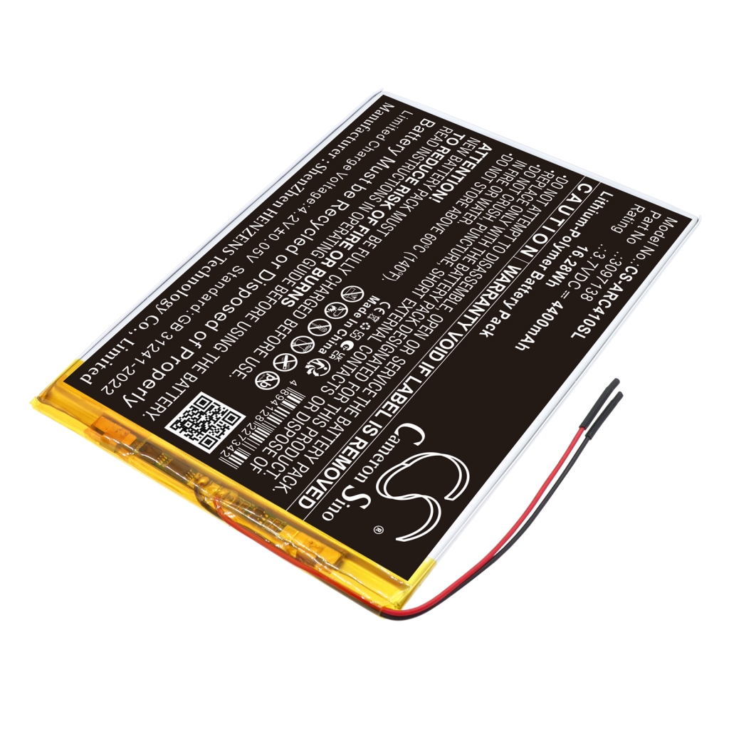 Battery for ARCHOS AC101OX4G