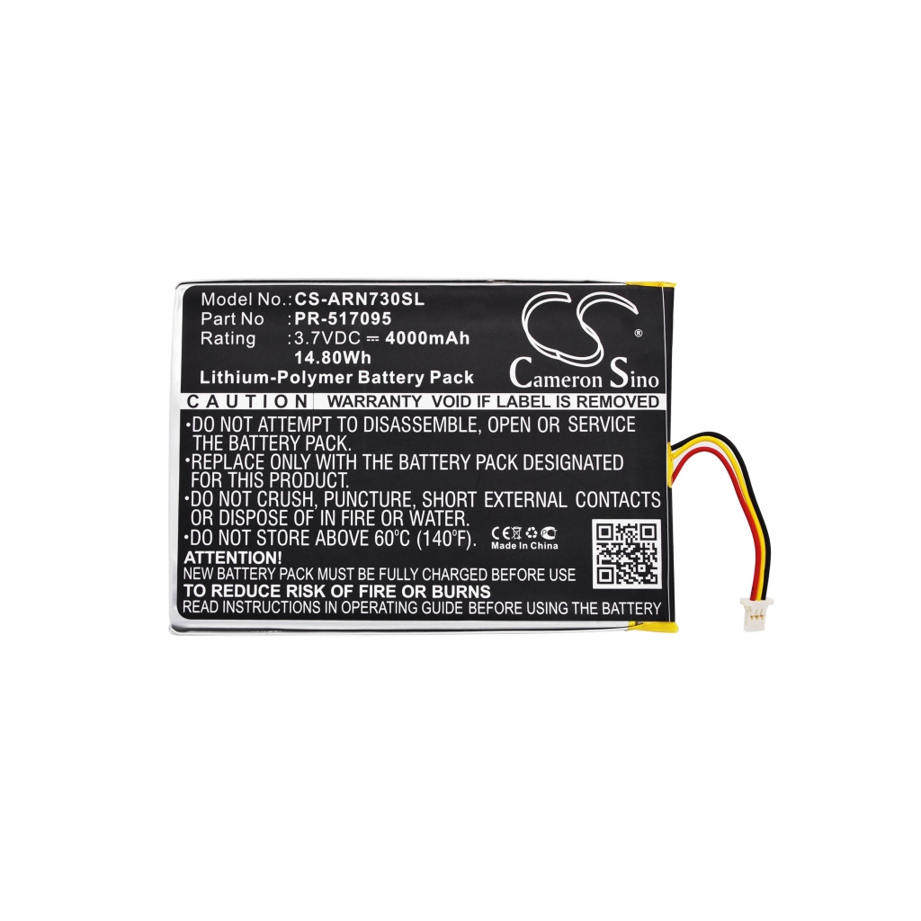 Battery compatible with Archos CS-ARN730SL