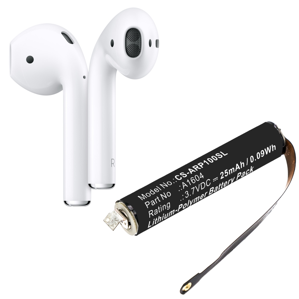 Akkus  kompatibel mit Apple AirPods AirPods 2 CS-ARP100SL