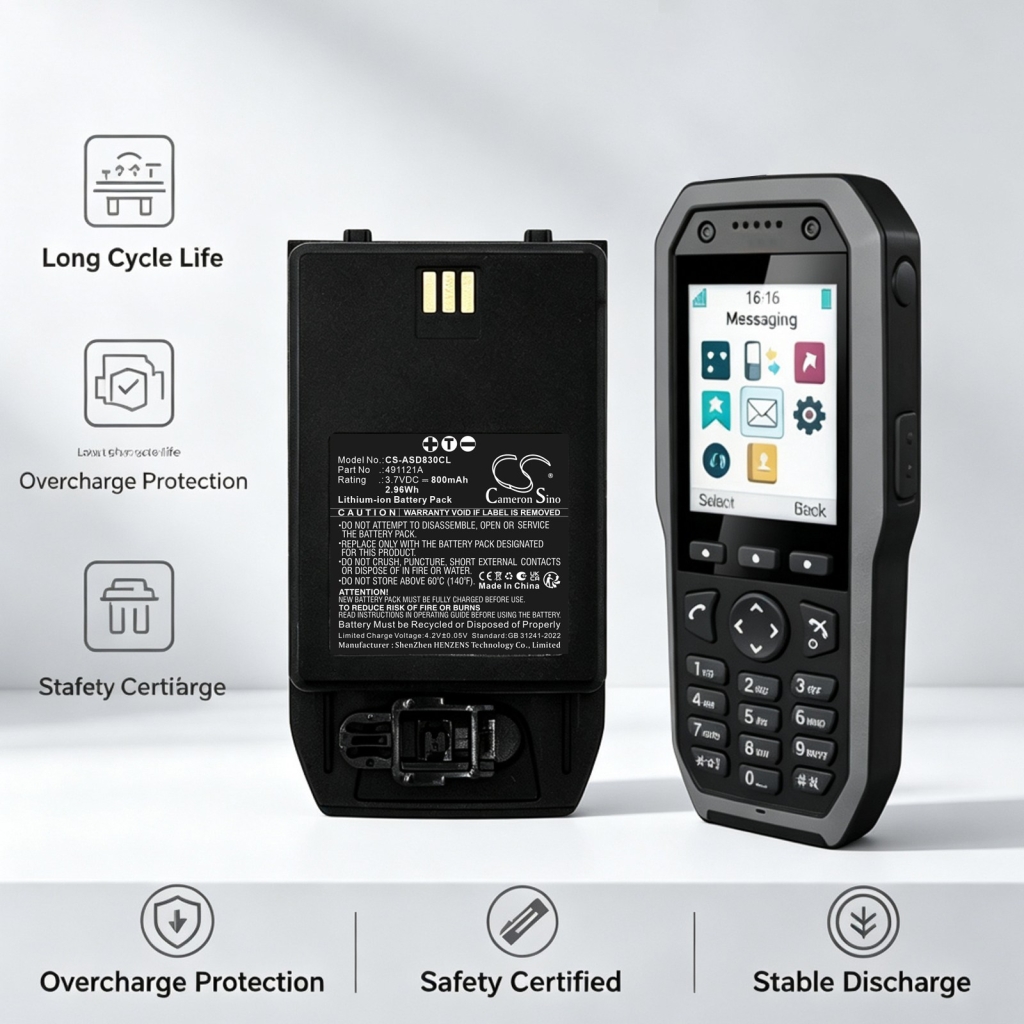 Akku für ASCOM D83 Messenger