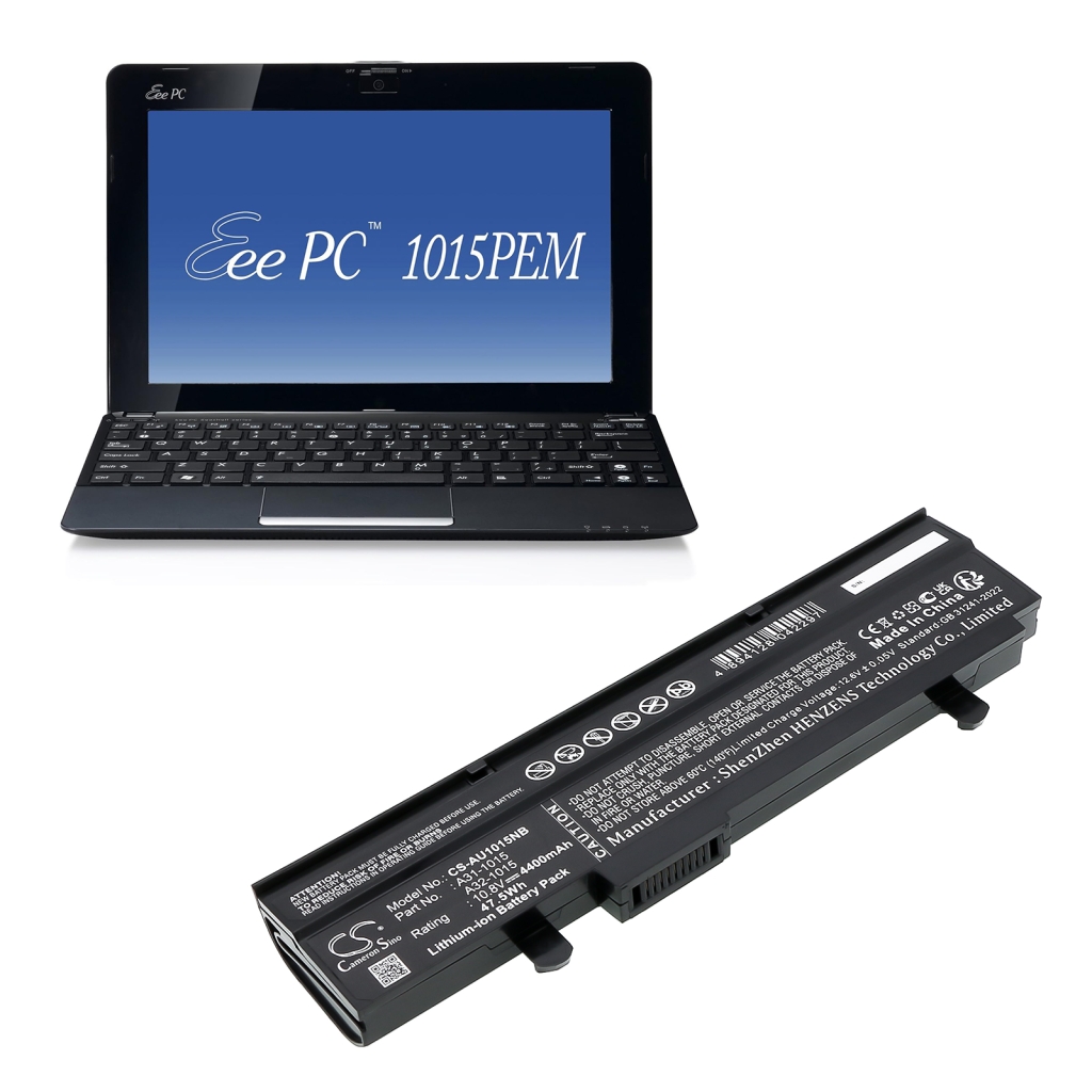 Battery compatible with Asus CS-AU1015NB