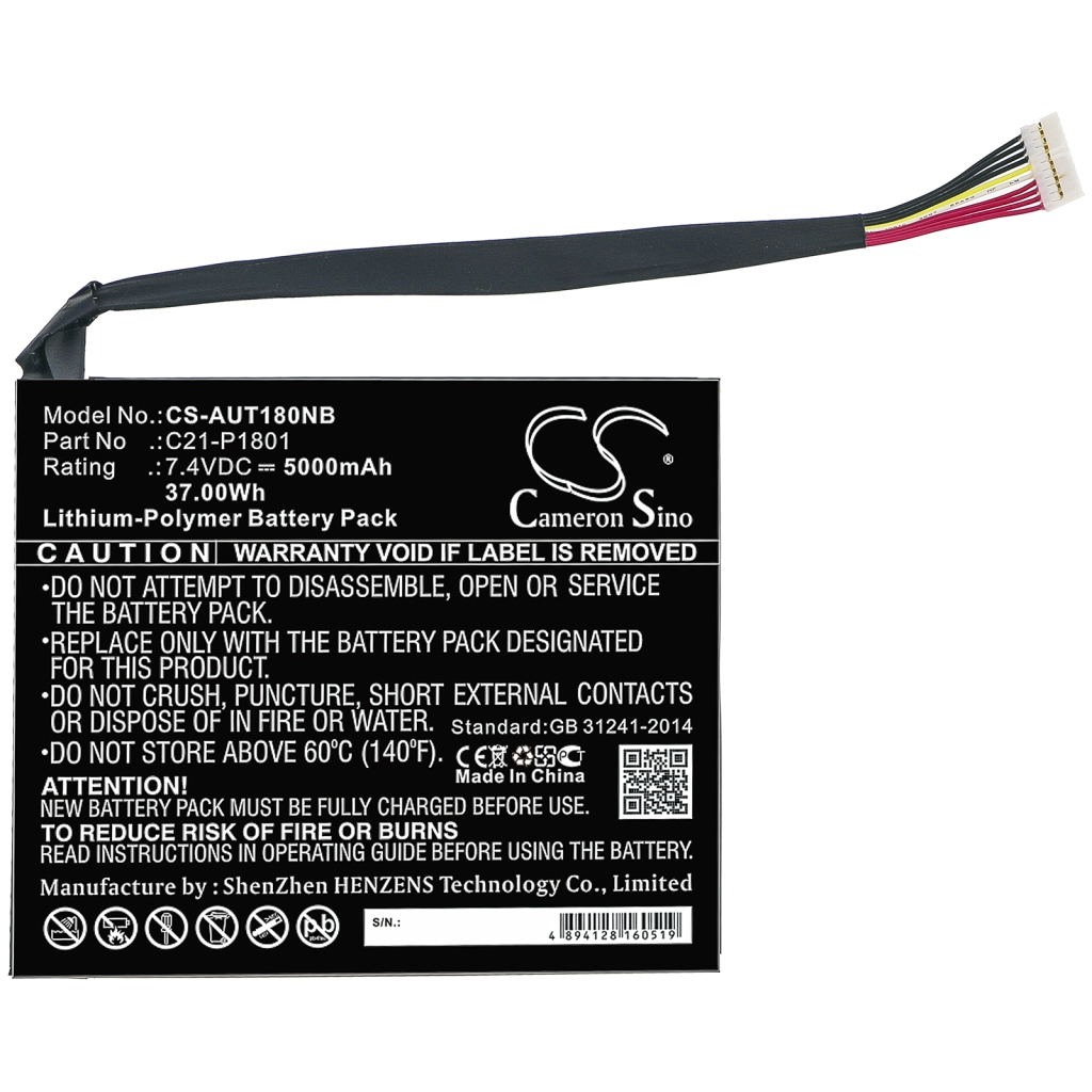 Laptop Akkus Asus Transformer AIO P1801-B054K