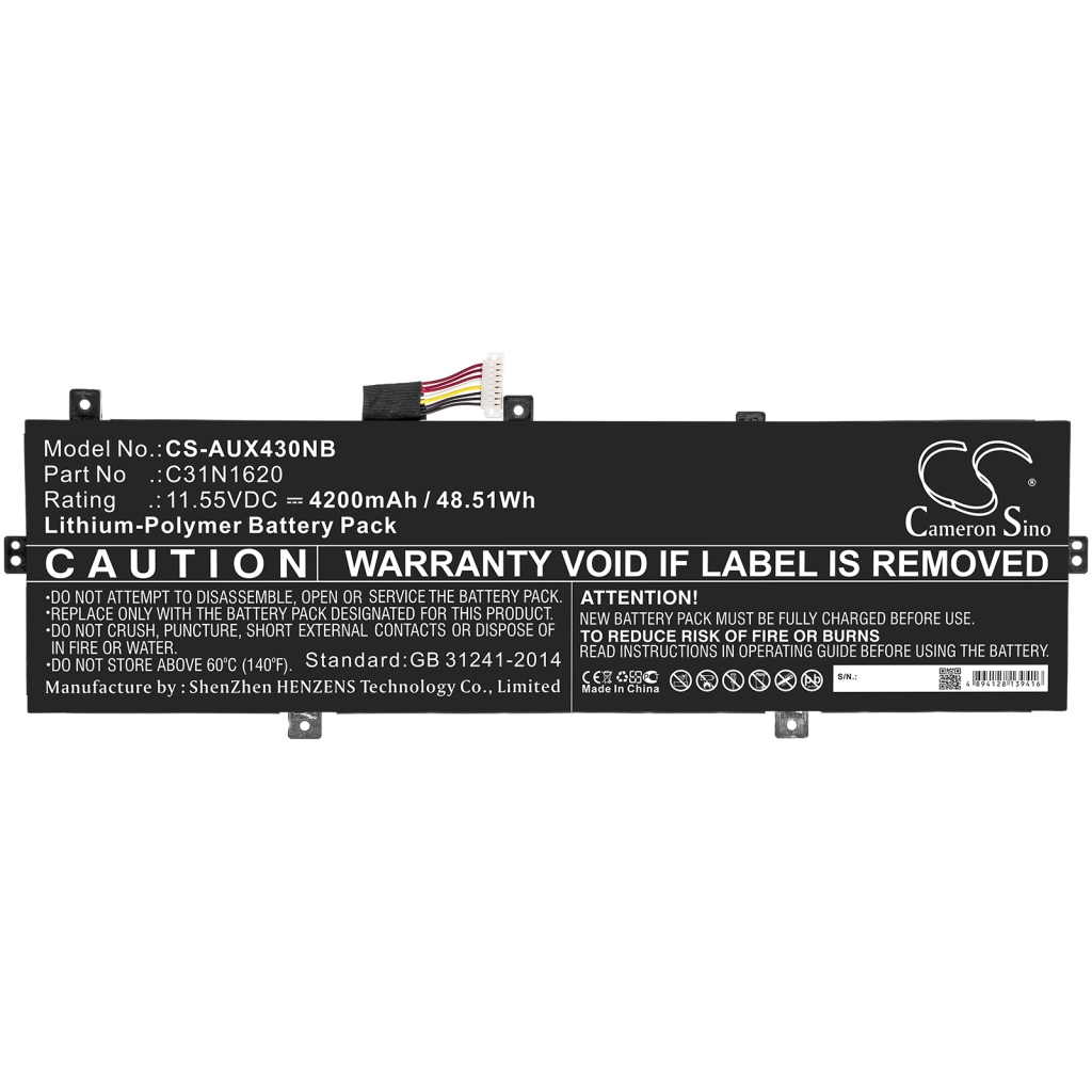 Notebook battery Asus ZenBook UX430UA-BS51