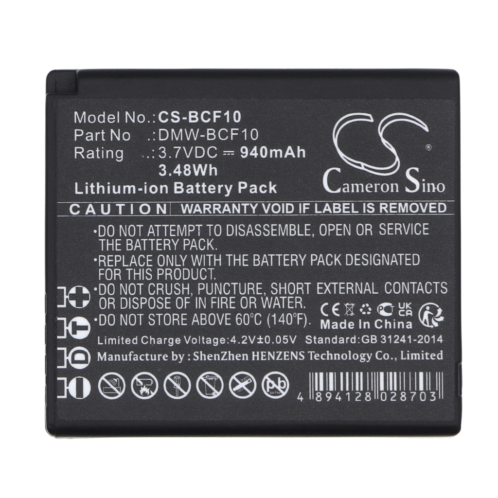 Battery Replaces CGA-S009E