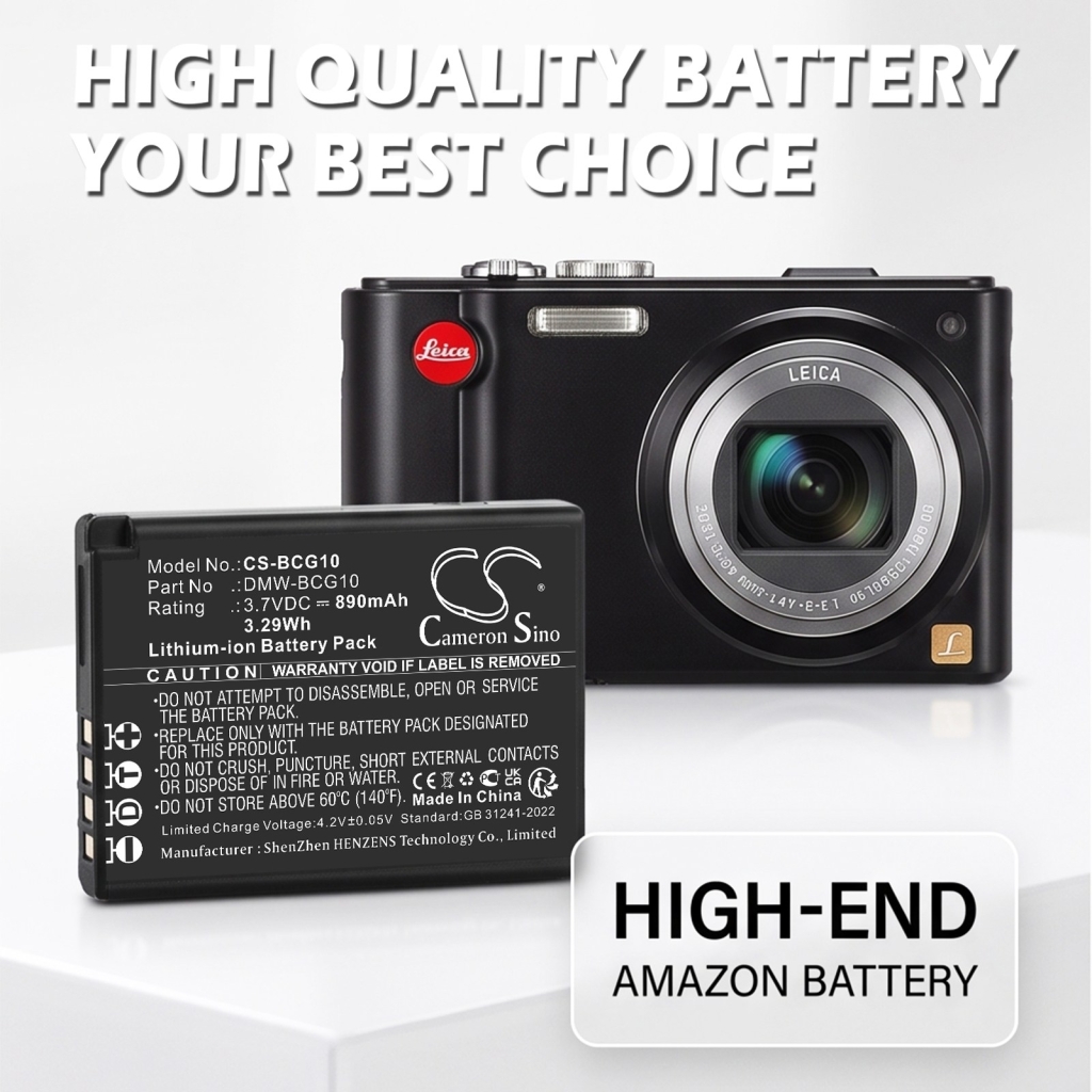 Battery compatible with Camera Battery