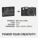 Battery compatible with Camera Battery