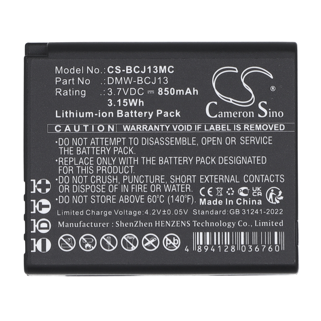 Battery compatible with LEICA