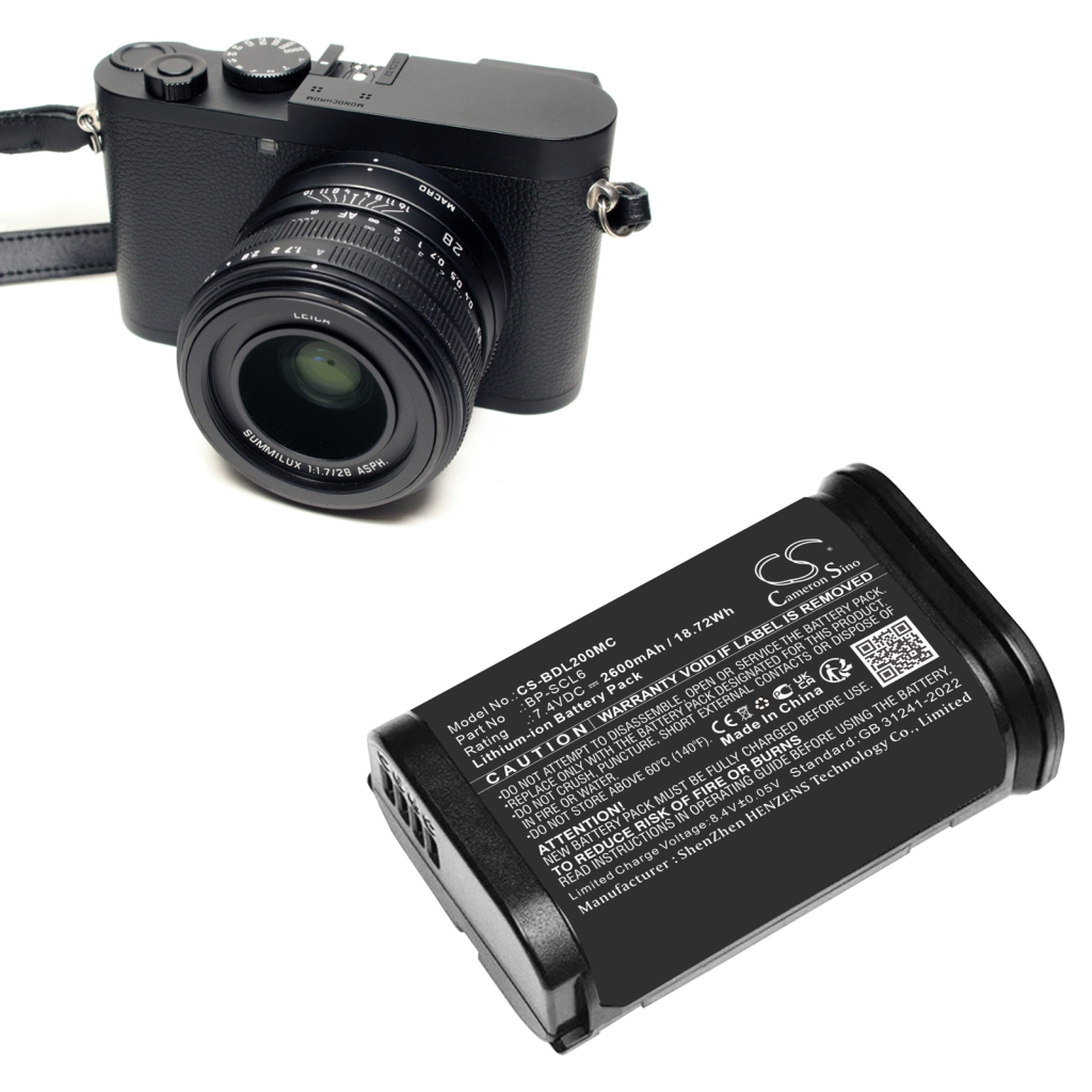 Kamera Akkus LEICA CS-BDL200MC