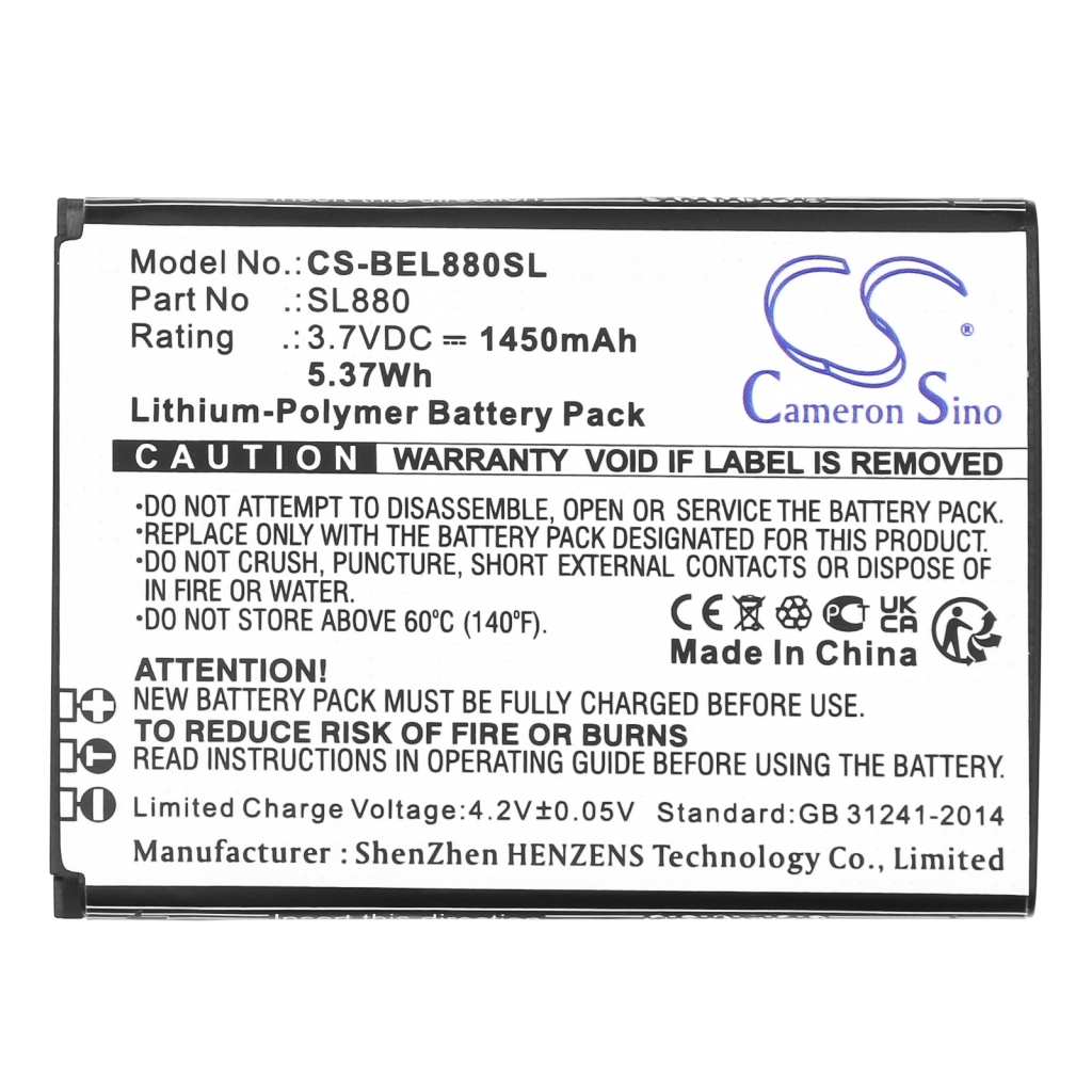 Handy Akkus Bea-fon CS-BEL880SL