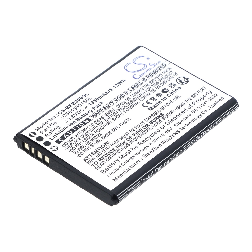 Batteries compatible with BLU B300V B300V CS-BFB300SL