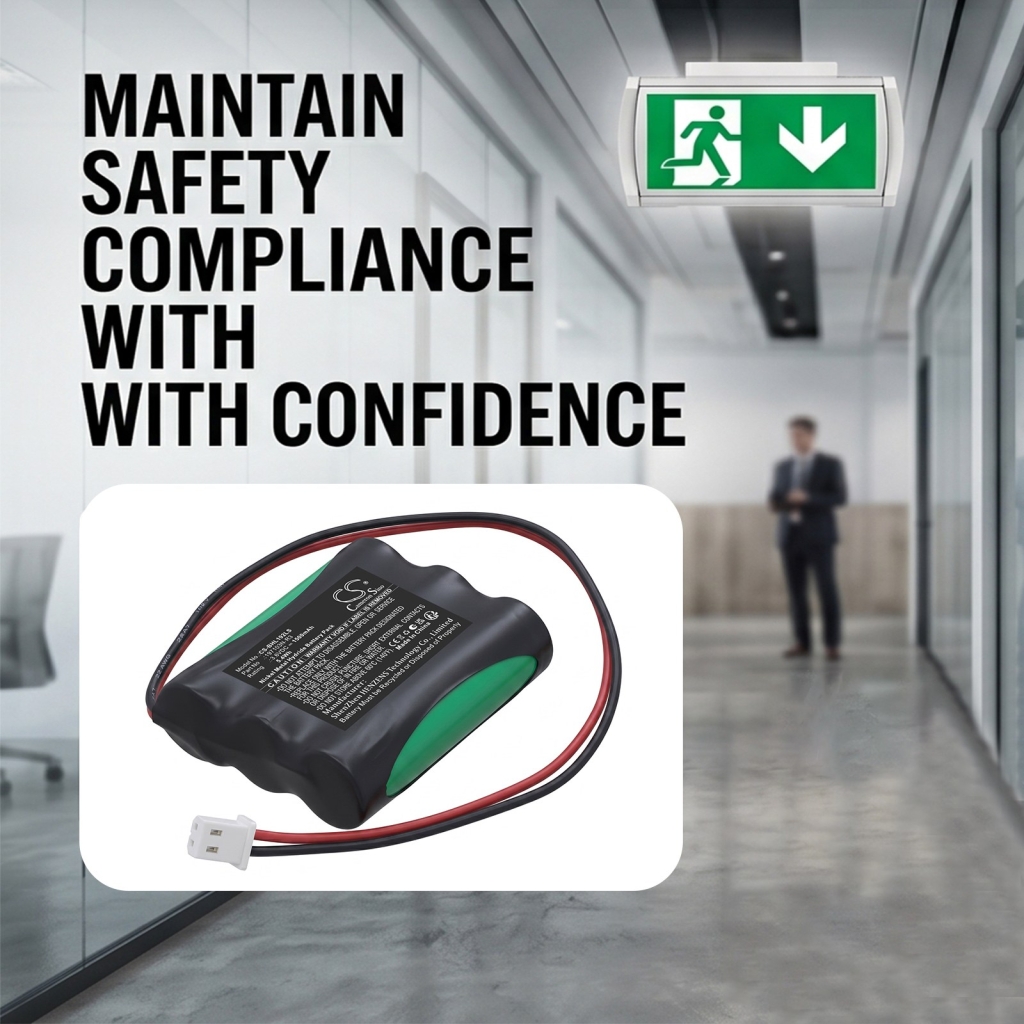 Battery compatible with Beghelli