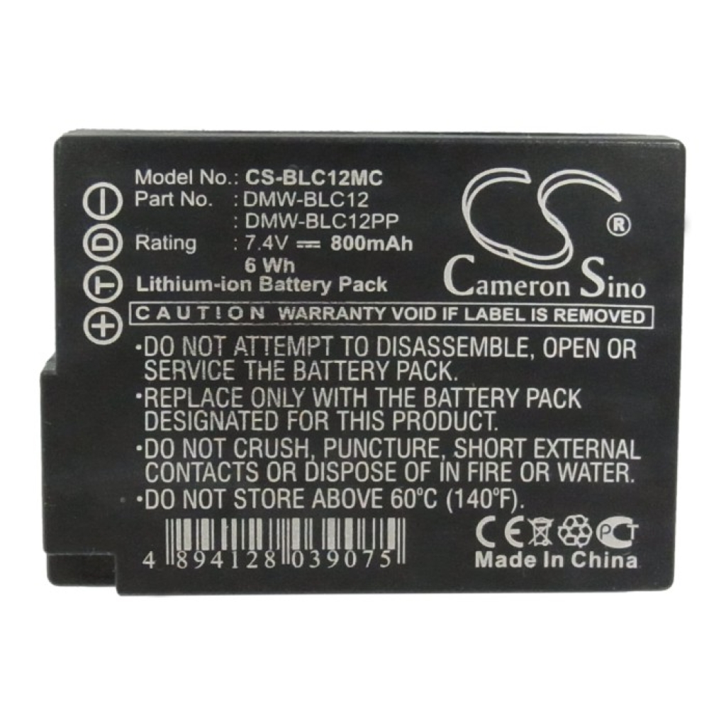 Camera Battery Sigma CS-BLC12MC