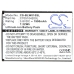Cameron Sino CS-BLW010SL 1900mAh 3,8V Frontetikettansicht
