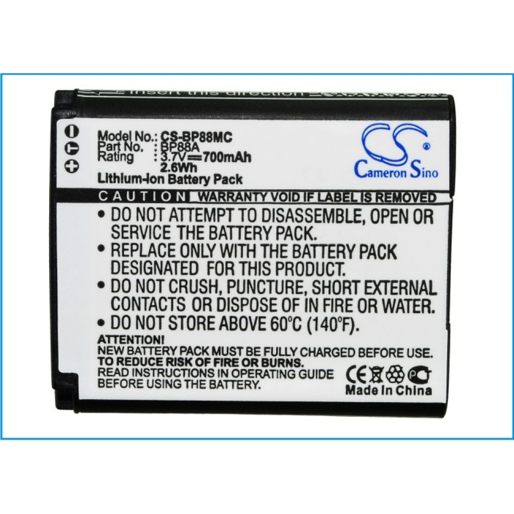 Kamera Akkus Samsung CS-BP88MC