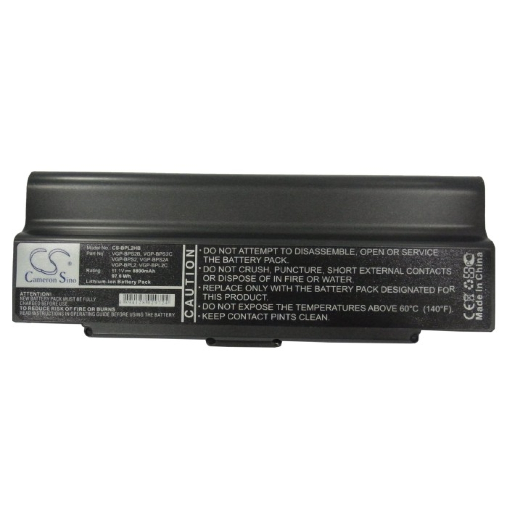 Notebook battery Sony VAIO VGC-LA38C
