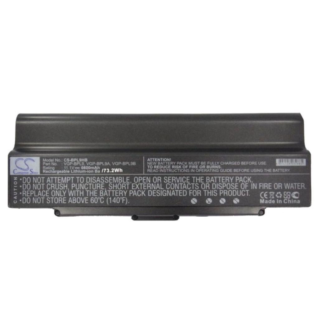 Notebook battery Sony VAIO PCG-6S1L