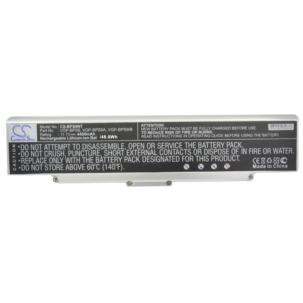 Notebook battery Sony VAIO PCG-6W2L