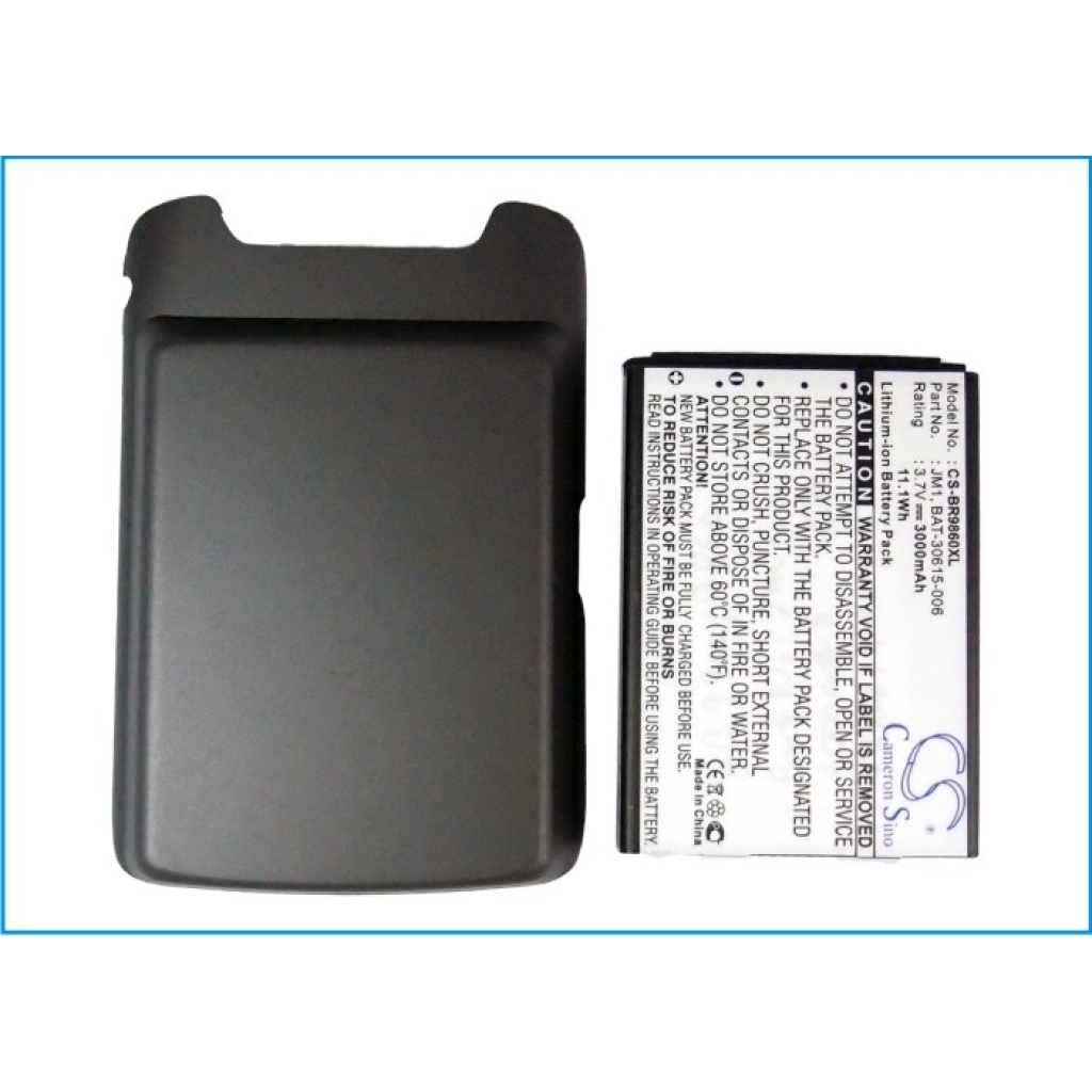 Akku kompatibel mit Blackberry CS-BR9860XL