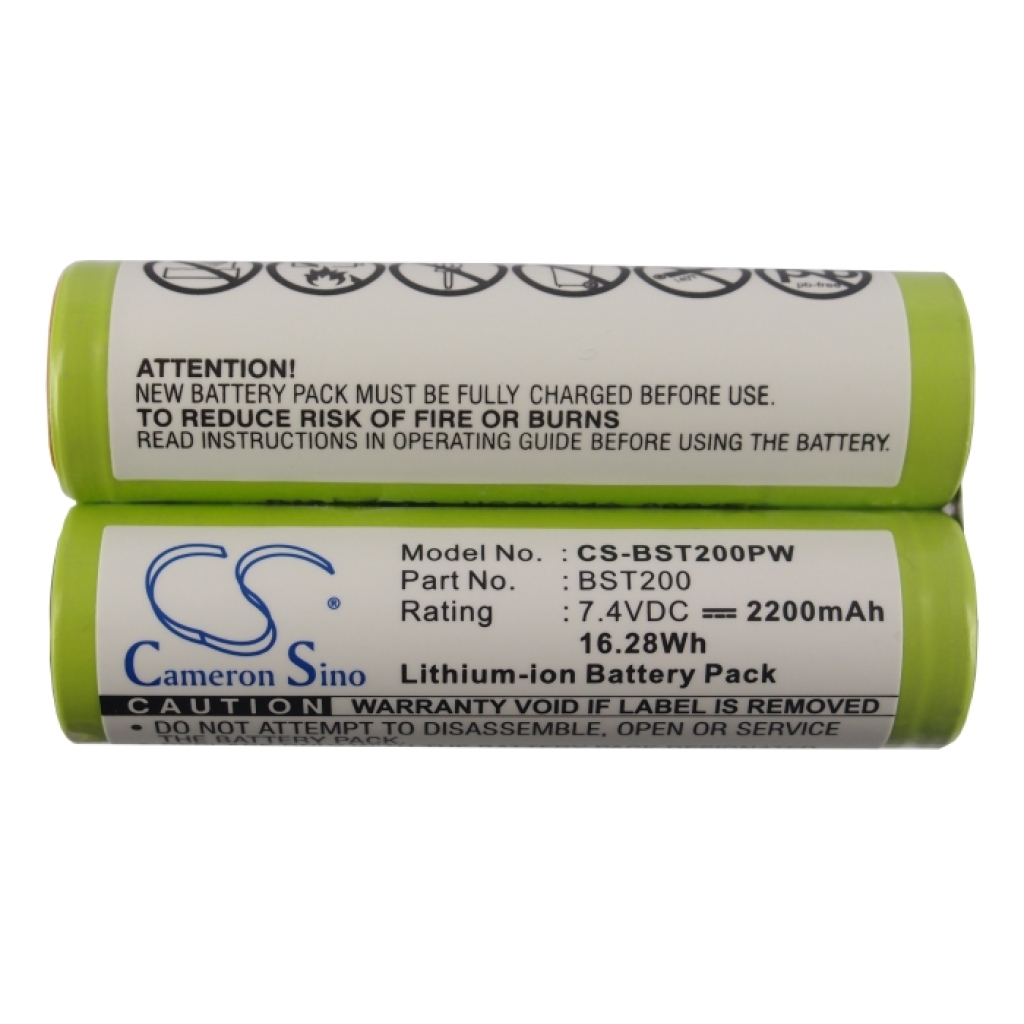 Compatible battery replacement for Gude BST200
