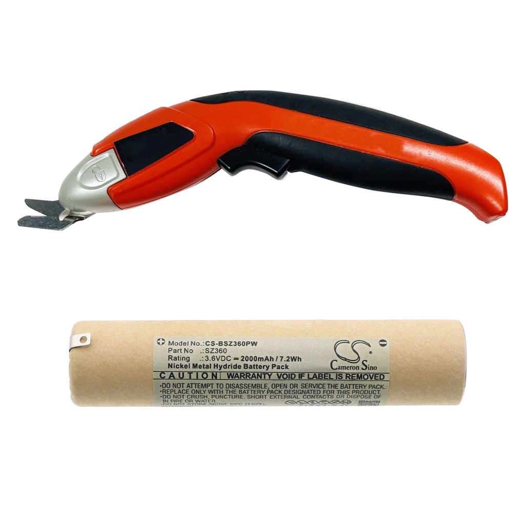 Industriebatterie Black & decker CS-BSZ360PW
