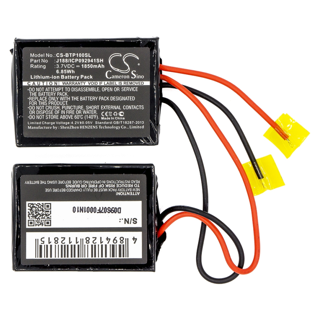 Compatible battery replacement for Beats J188/ICP092941SH